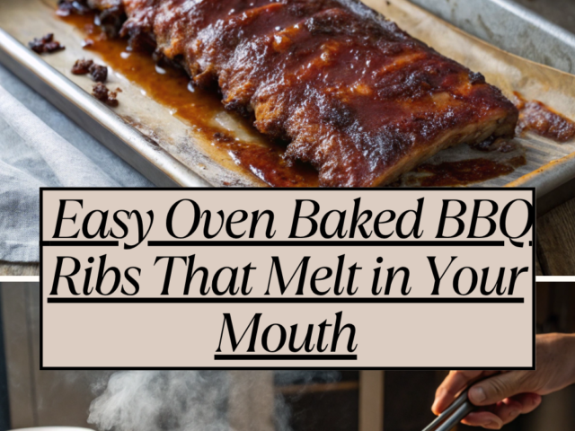 Easy Oven Baked BBQ Ribs That Melt in Your Mouth