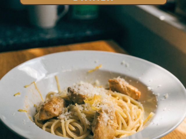 30-Minute Lemon Chicken Pasta Dinner