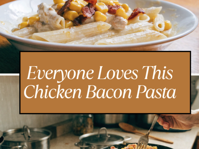 Everyone Loves This Chicken Bacon Pasta