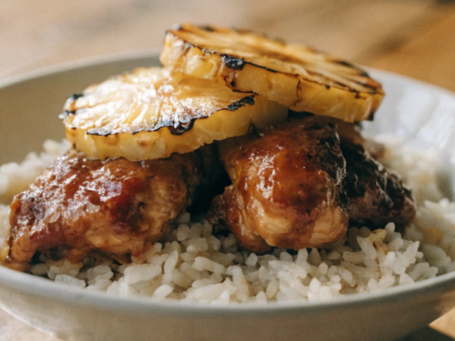 Sweet & Savory Pineapple Chicken Dinner