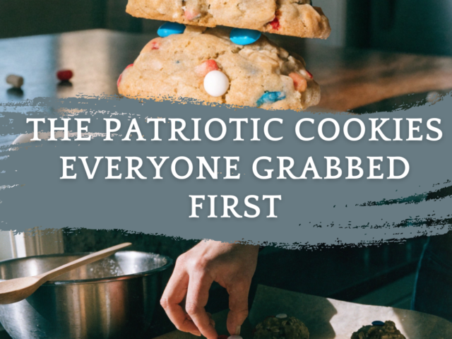 Easy 4th of July Monster Cookies for a Crowd